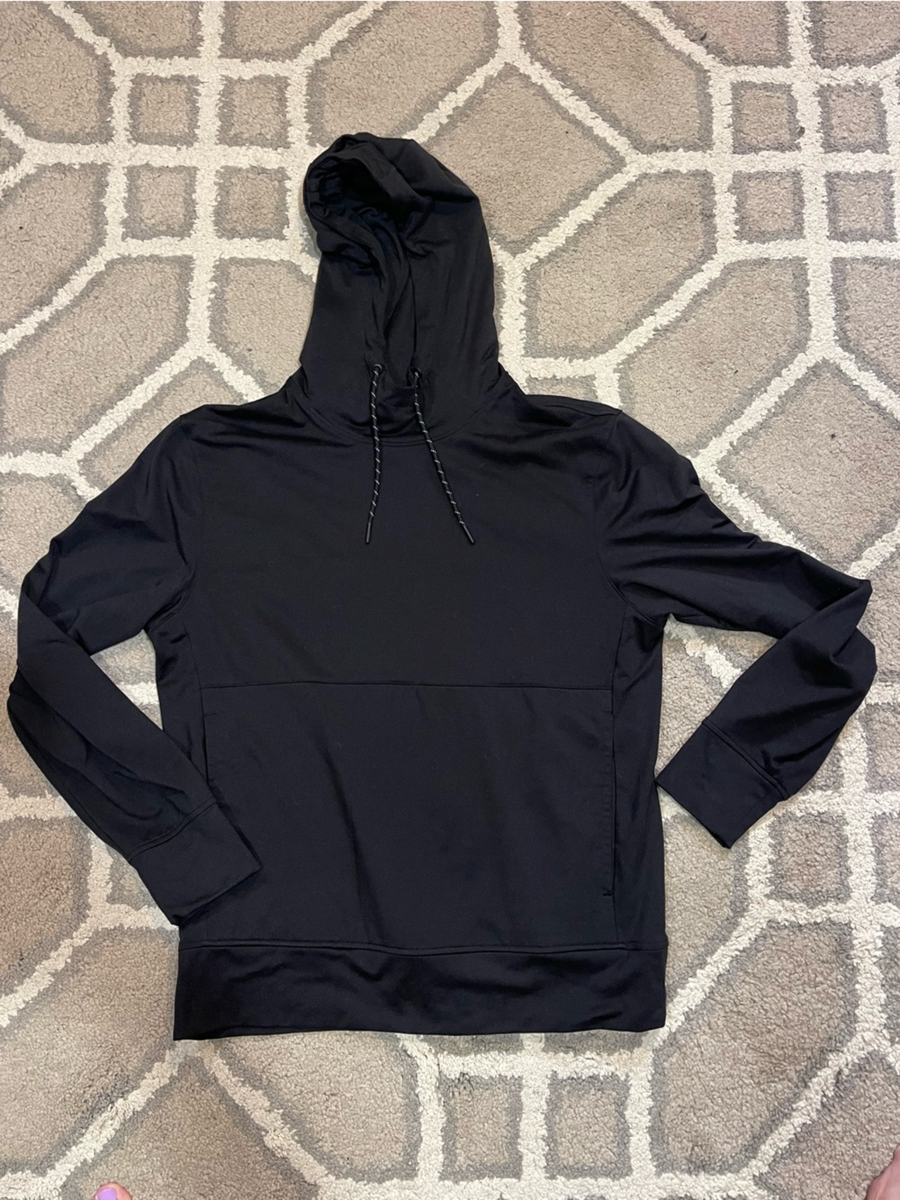 American Eagle Outfitters Black Hooded One-Piece